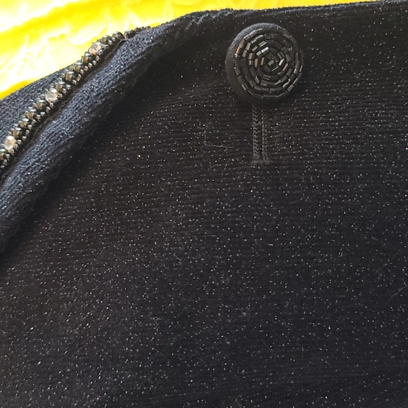 Bisou Bisou Black Sparkly Jacket - Picture 4 of 16